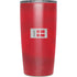 Denmark Soccer Flag Yeti 20oz Tumbler Skin